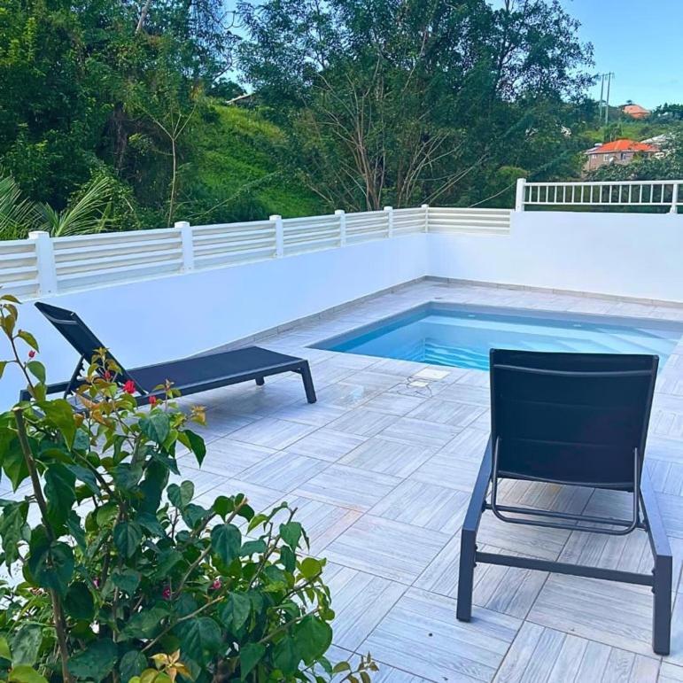 Bas De Villa Avec Piscine Privee - Bleu Azur Riviere-Salee Ngoại thất bức ảnh